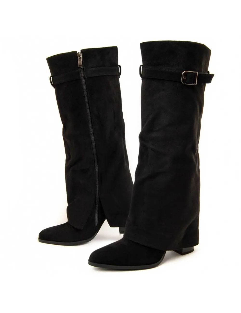Bota De Tacón Para Mujer.  Montevita  Faldde  96679