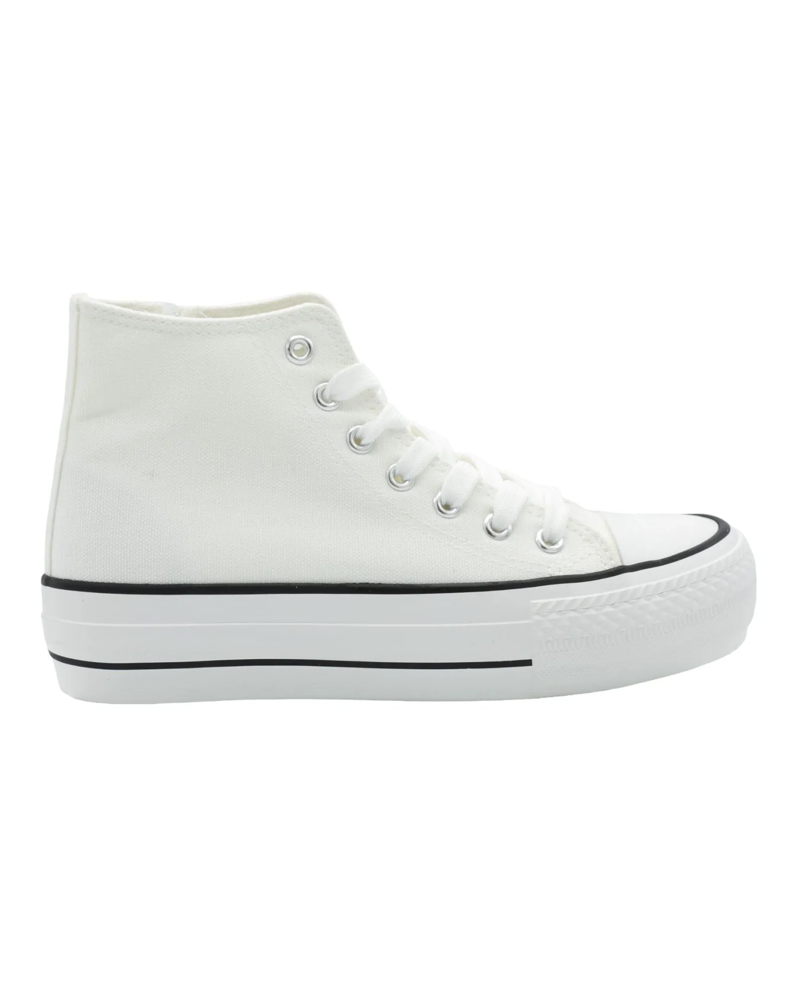 BOTINES DE MUJER STAY 12-2065 EN BLANCO