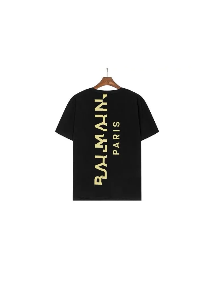 Camiseta Balmain Split Logo