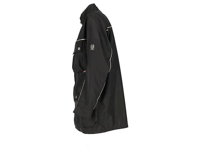 Chaqueta de nylon negra Belstaff Fieldmaster - años 2000 Negro 