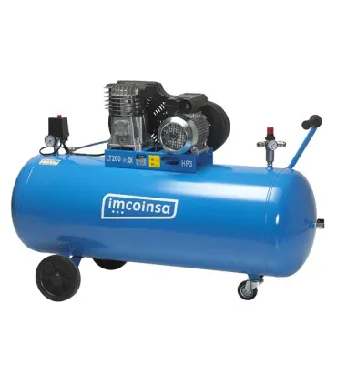 Compresor correas 3hp IMCOINSA 200l 04P434