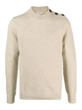 Dondup Suéter Cuello Redondo - Blanco
