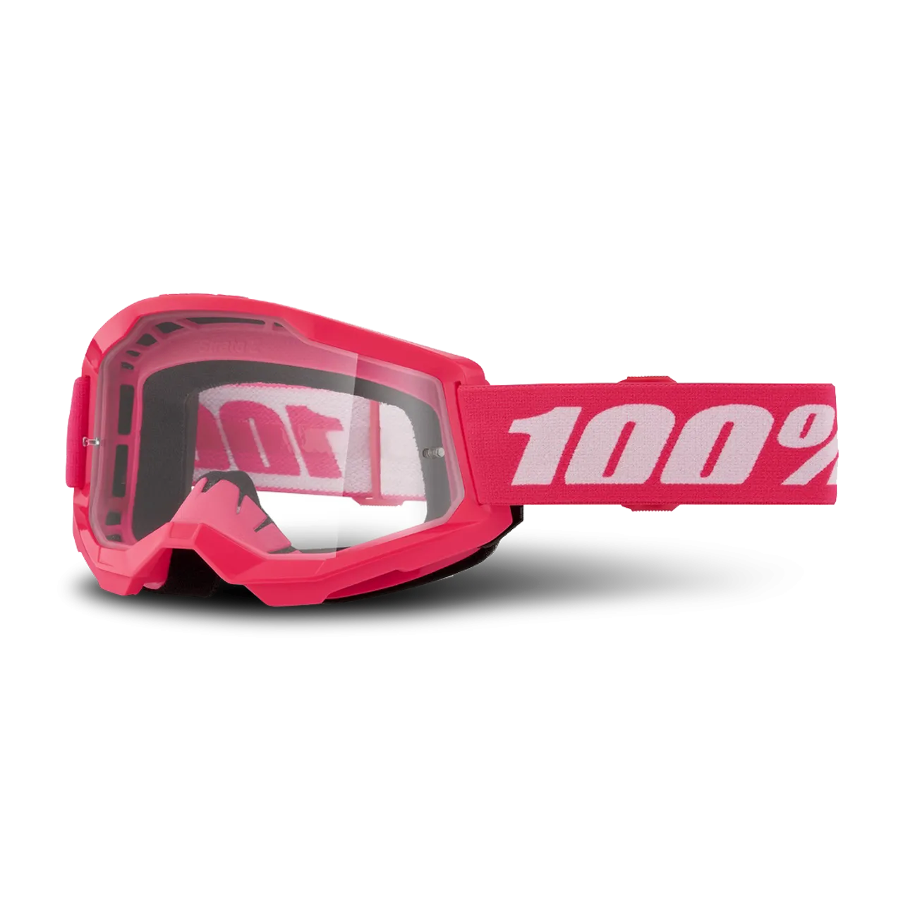 Gafas de Cross 100% Strata 2 Rosa-Transparente 