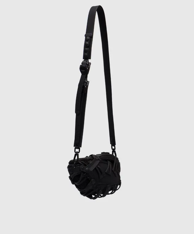 Innerraum Black OBJECT bag with textured elements