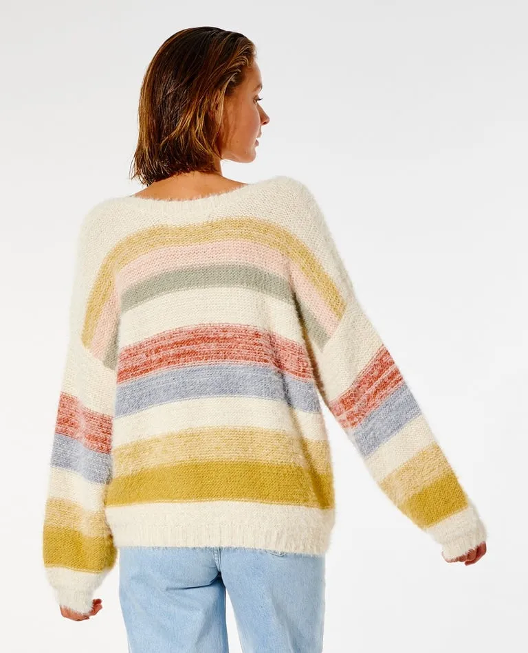 Jersey RIP CURL Mujer cuello redondo para mujer Sunset Waves multi Ref. GSWBC9 multicolor