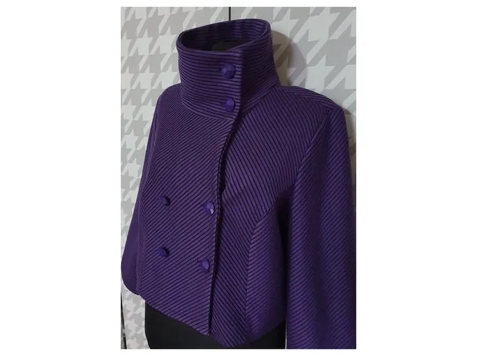 Joseph Ribkoff Chaquetas Púrpura 
