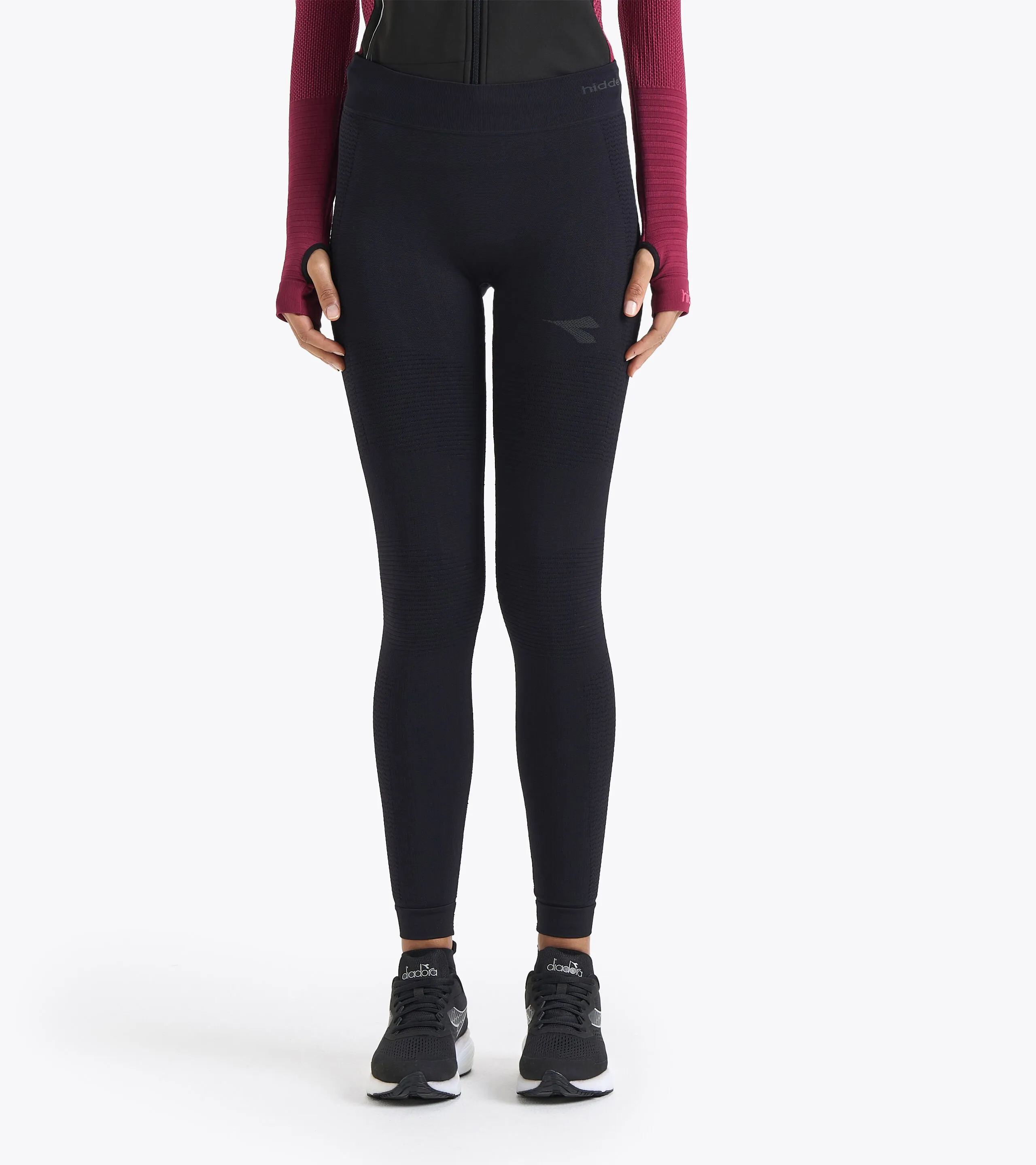 L. HIDDEN POWER PANTS Pantalones para correr Made in Italy - Mujer