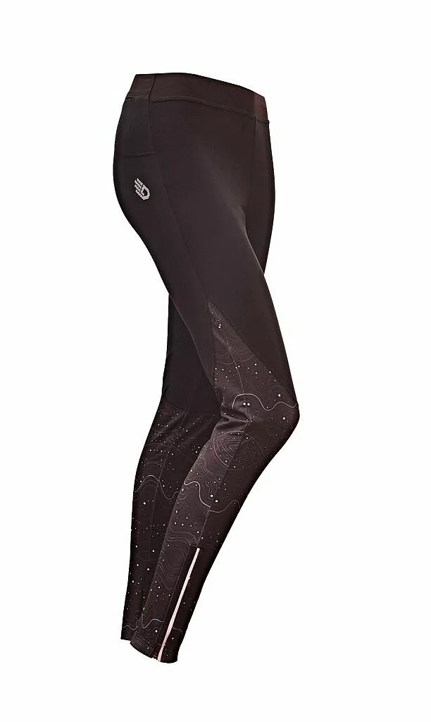 polainas Sensor Dots - Black/White - women´s