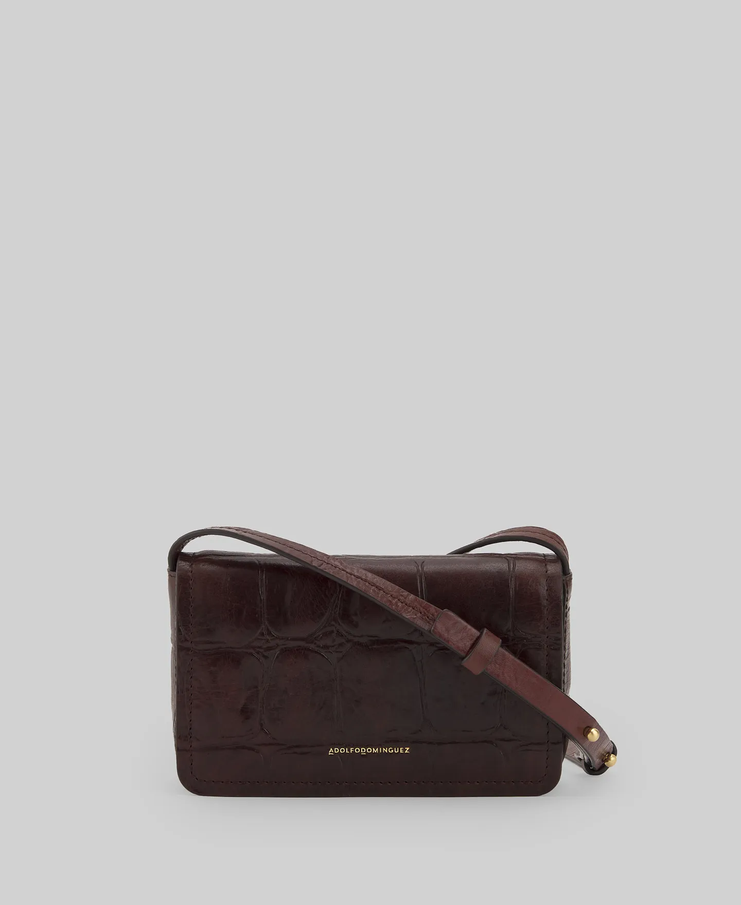 Responsible leather coco mini bag woman