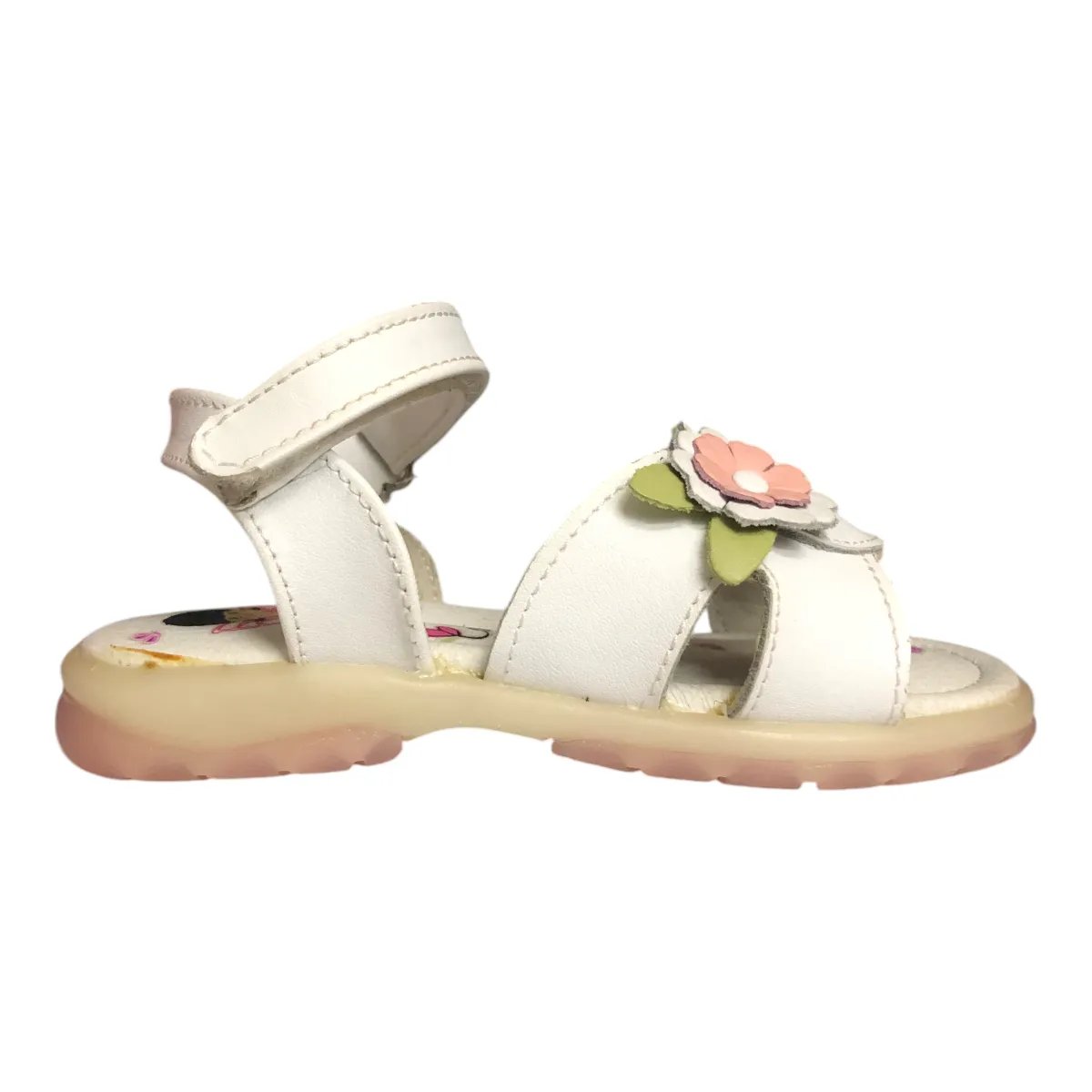 Sandalia Para Niña Color Blanco COLOSO