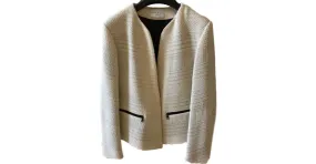 Sandro Chaqueta Blanco 