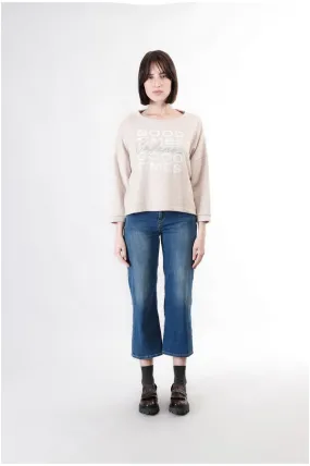 sudadera con mangas de murciélago butter