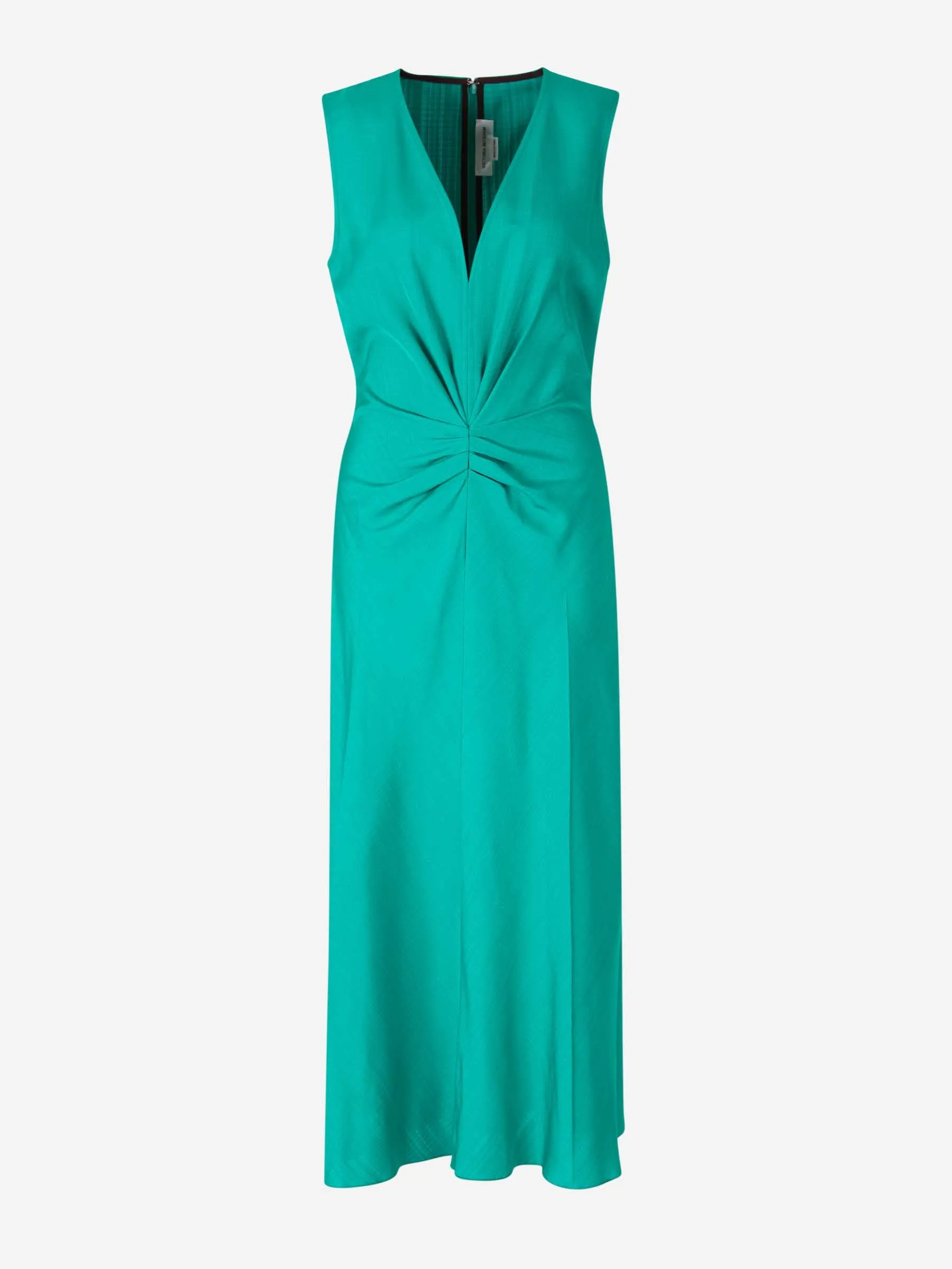 Vestido Midi Fruncido