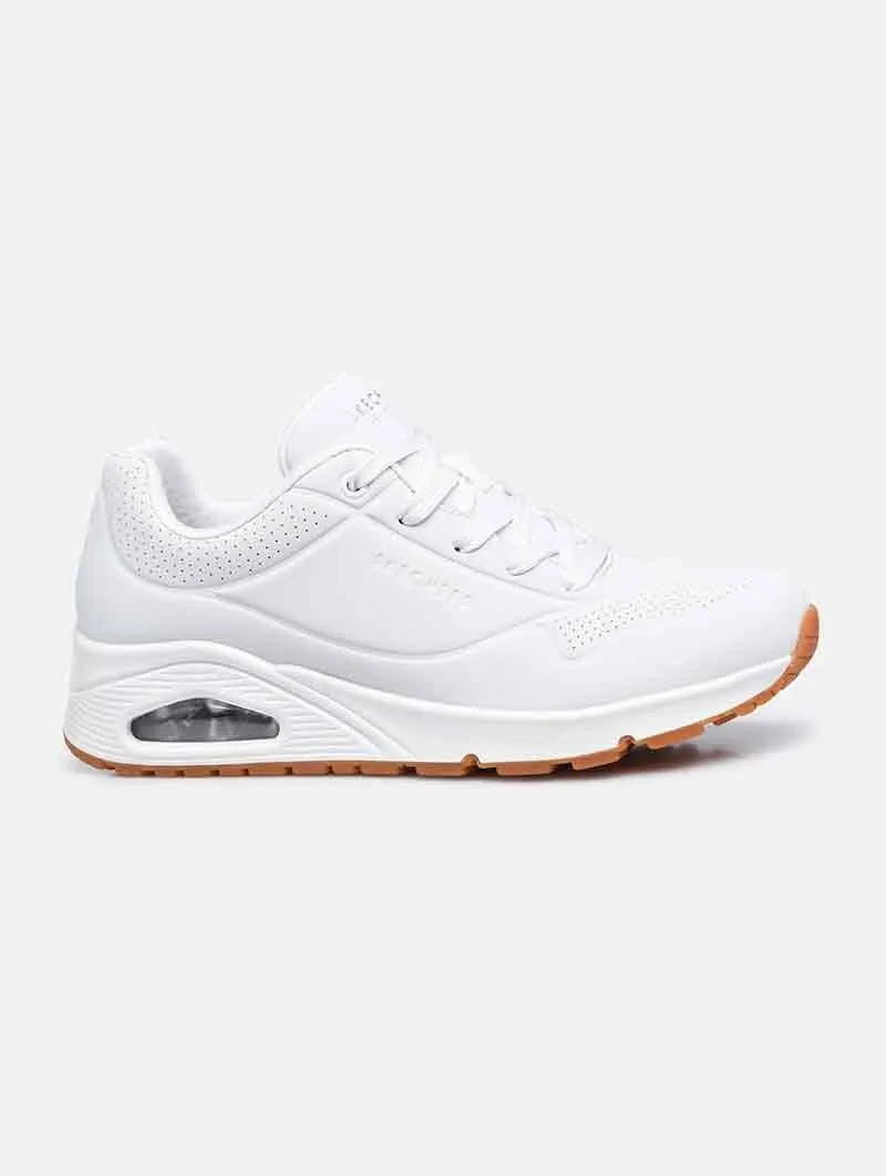 ZAPATILLA SKECHERS LOS ANGELES UNO STAND ON AIR 73690 WHT