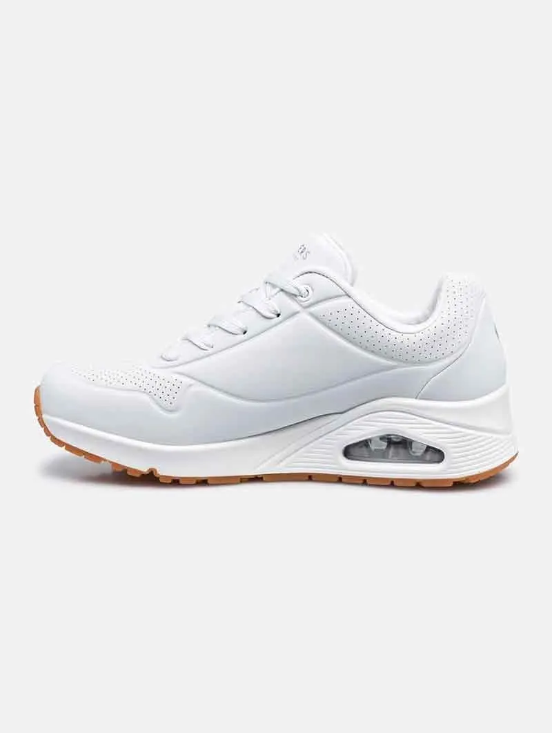 ZAPATILLA SKECHERS LOS ANGELES UNO STAND ON AIR 73690 WHT