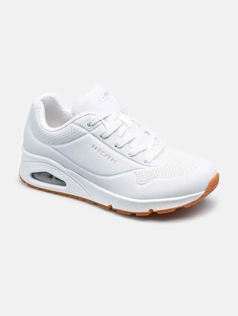 ZAPATILLA SKECHERS LOS ANGELES UNO STAND ON AIR 73690 WHT